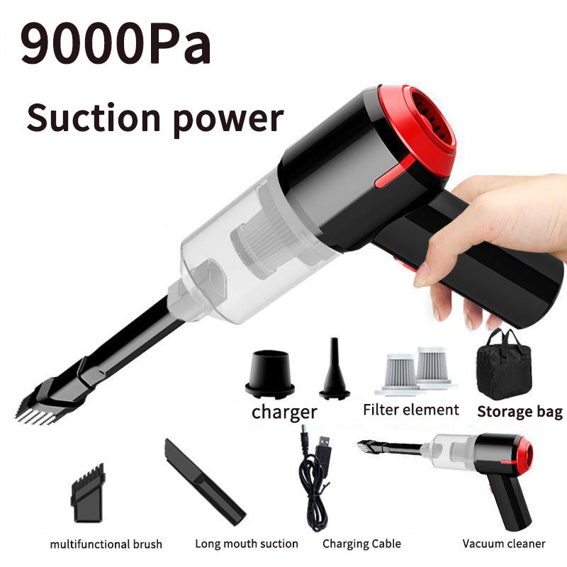 

9000Pa Автомобильный Пылесос Циклон Всасывания Портативный Беспроводной Ручной Авто Пылесос Беспроводной Для Автомобильных Аксессуаров 9000Pa-B