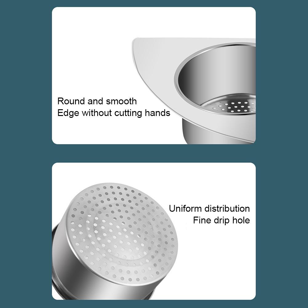 Swan-Shape Sink Strainer Space Saving Multifunctional Sink Colander For Fruit Vegetables