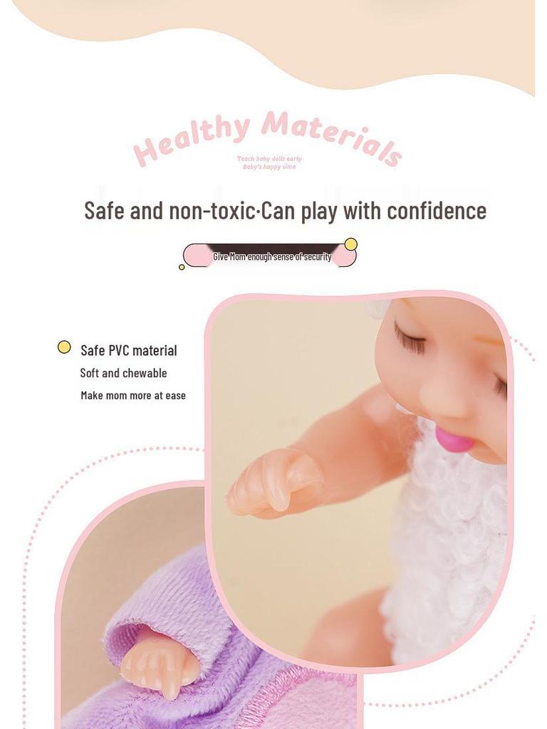 Cross-border Reborn Doll: Sleeping Princess BJD Miniature Toy with Gift Box