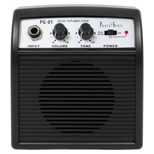PhotoGenic PG-01 3W Mini Guitar Amplifier (Test Battery Included)