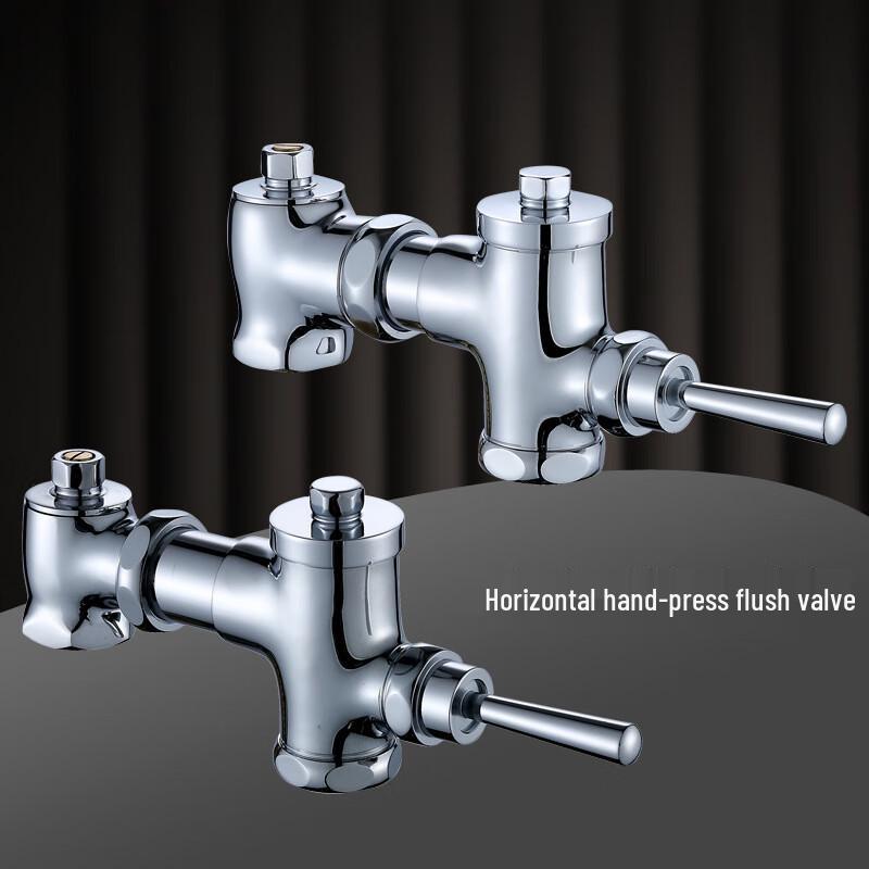 Yidashang Brass Manual Delay Flush Valve for Squat Toilets