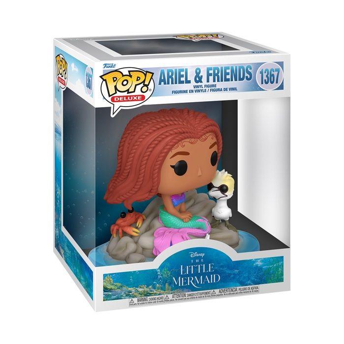 Funko pop! deluxe: the little mermaid (live action) - ariel &amp; friends