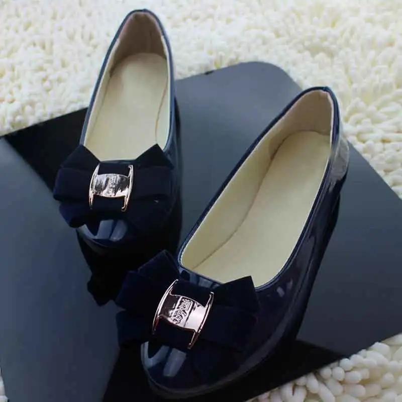 

Comemore Удобная женская обувь на плоской подошве Элегантная женская обувь на плоской подошве весна-лето 2024 года, большой размер 42, модная, с милым бантом, кожа 35