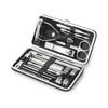 Stainless Steel Nail Clippers Set for Hands and Feet - Includes Dead Skin Remover and Hawkbill Pliers.