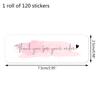 120pcs Thank You for Your Order Sticker 1x3 Inch Labels for Envelope Sealing Small Business Decor Thanks Stickers Supplies X3UC