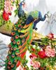5D DIY Diamond Embroidery Full Set Cross Stitch Peacock Full Square Round Diamond Painting Animal Picture Of Rhinestone Decor For Home