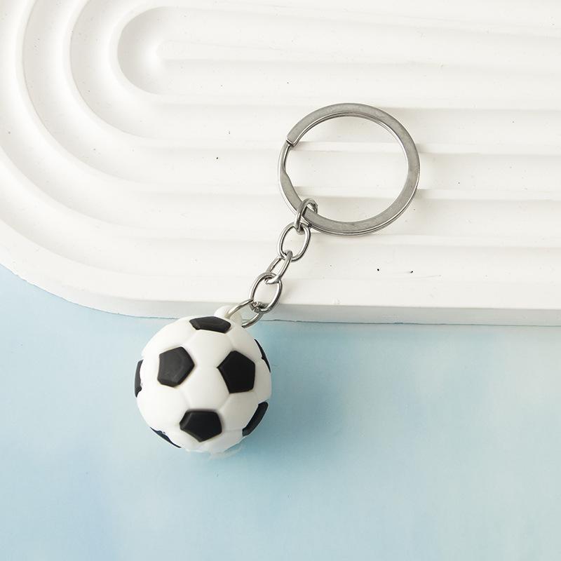 

World Cup Sports Ball Keychain Pendant - Football, Basketball, Rugby & Tennis Gifts /