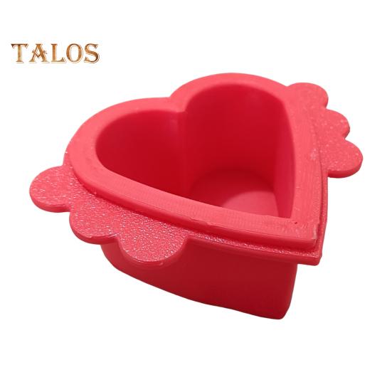 Heart And Circle Cake Pop Cutter Set 2-in-1 Plastic Cake Mold for Uniform Baking Cake Plunger Cutter