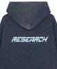 Fdr Pigment Washed Denim Applique Hoodie Navy