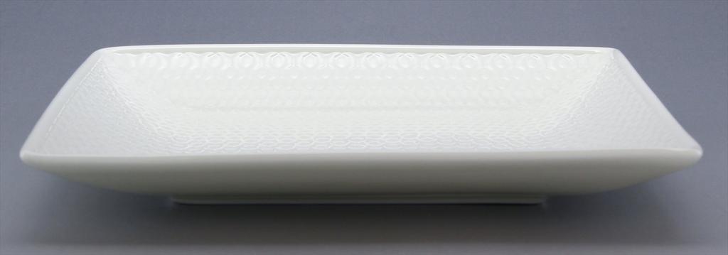 [Offiziell importiert] Wedgwood Geo Kleiner quadratischer Teller, ca.. 14.5cm, Hochzeitsgeschenk, 1053102