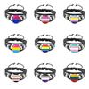 LGBT Leather Bracelet Bi Pride Glass Cabochon Dome Gay Pride Rainbow Flag Photo Bangle Jewelry For Women Men Lovers Gift