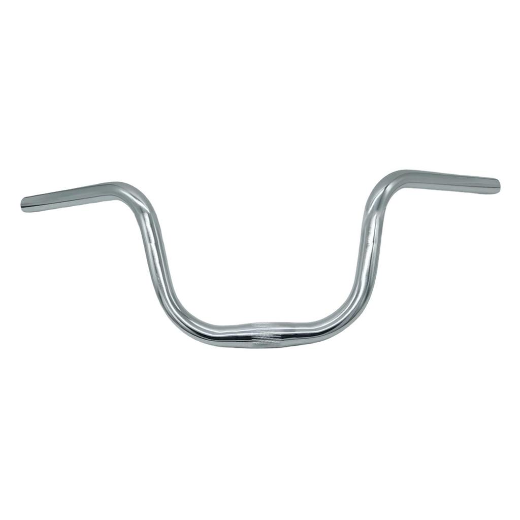 Mountain Bike Riser Handlebar Easily Install 23.6inch Long Bicycle Accessory Silvery