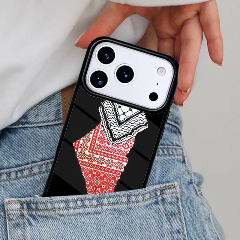 Free P-alestine Map Arabic Phone Case for iPhone 16e 15 14 13 12 17 Pro Max Plus Air 17pro Cover Coque