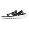Nike Sandale Roshe One cu imprimeu din piele, confortabile, de zi cu zi, pentru plajă, sandale pentru femei, negru 832644-011
