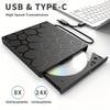 7-in-1 USB3.0 External Optical Drive & DVD Burner with Card Reader and Flash Drive Support