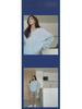 Women's Plus Size V-Neck Long Sleeve Loose Base Layer Top for Autumn/Winter