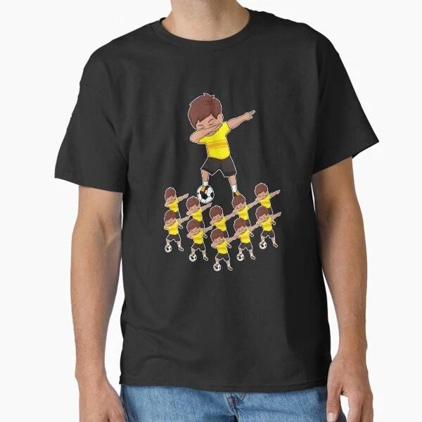 Awesome Soccer Player Yellow Soccer Sports Team Made In Usaaus Tshirt S2xl S