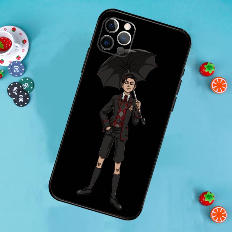 Umbrella Academy Phone Case For iPhone 17 Air 16 15 14 13 11 12 Pro Max 13 12 Mini 15 16 Plus 16e Cover Funda