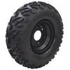 Roți off-road 14x5.00-6 14x4.10-6 cu 3 găuri jantă neagră butuc Pentru ATV QUAD Buggy Tunsor Go-kart Off-Road
