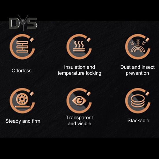 Insulated Dish Cover Anti-fly Dust-proof Multi-layer Storage Heat Preservation Kitchen Food Box Stackable Container for Outdoor Picnic BBQ Dining