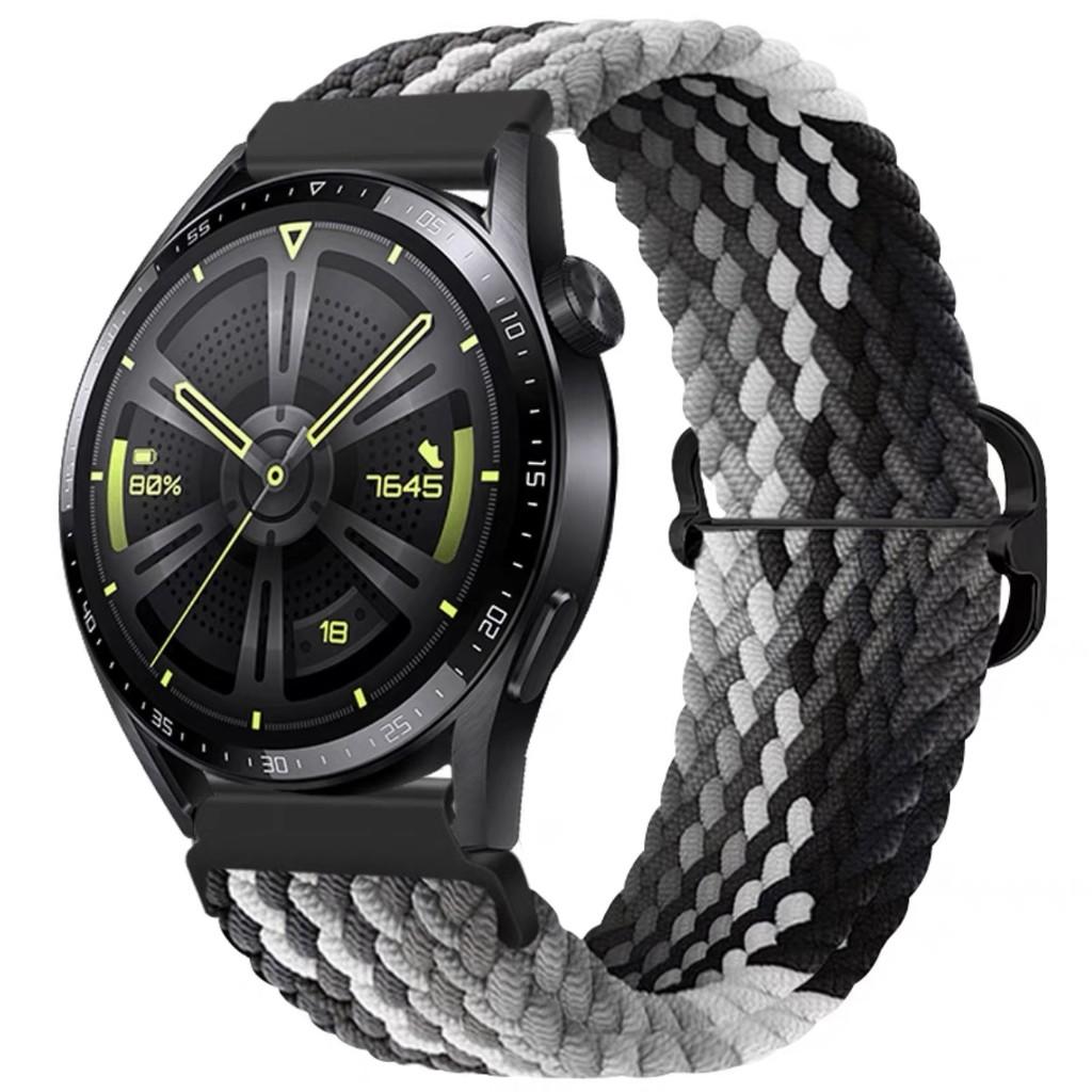 Pletená smyčka pro hodinky Samsung Watch 7 Band Prodyšné sportovní náramky na náramky pro Samsung Watch FE/Watch 6/Gear S3 Band 20mm 22mm