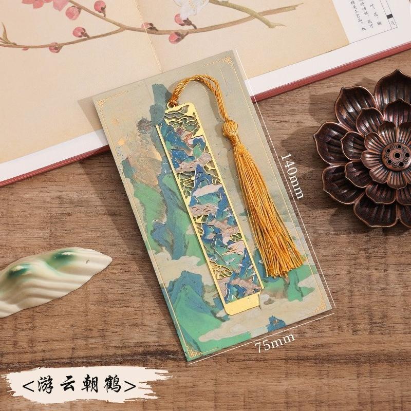 Elegant Laser-Cut Lotus Metal Bookmark Hollow Flower Page Clip for Readers Cultural Gift for Teachers Students Book Reading Tab