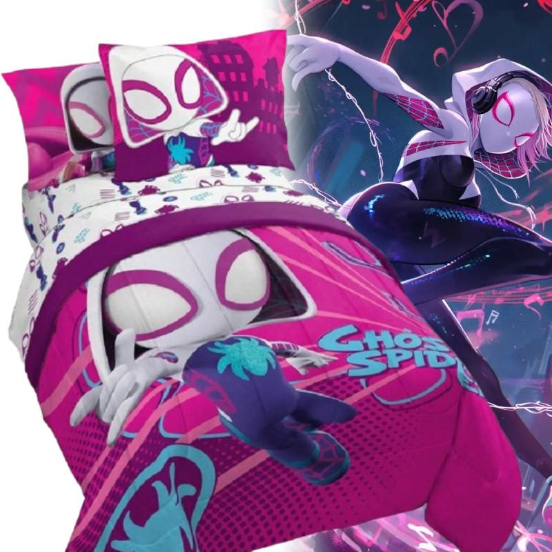 Digital Gwen Stacy Print Bedding Set Duvet Cover Gift Pillowcase