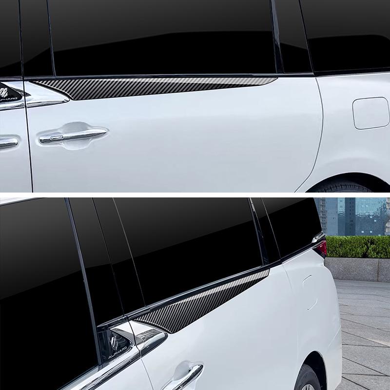 Toyota Alphard 40 Series Middle Door Body Trim Anti-Collision Decor for 23 Models
