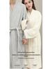 Yunrou 2025 Women's Quick-Dry, Thick & Absorbent Home Bathrobe - Ideal for Beauty Salons & Couples Sleepwear