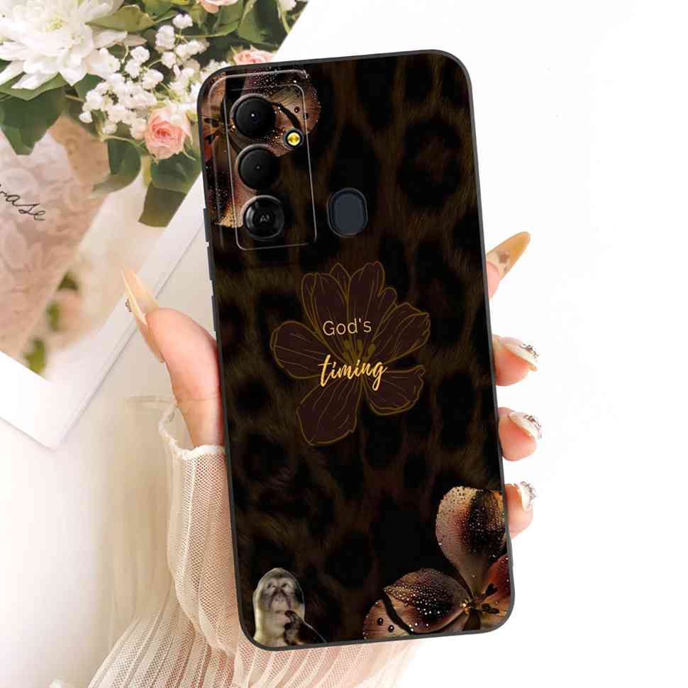 For Tecno Pop 6 Go BE6j Case Simple Style Silicone Shockproof Back Cover Coque For Tecno Pop6 Go POP 6 GO Phone Bumper Shell