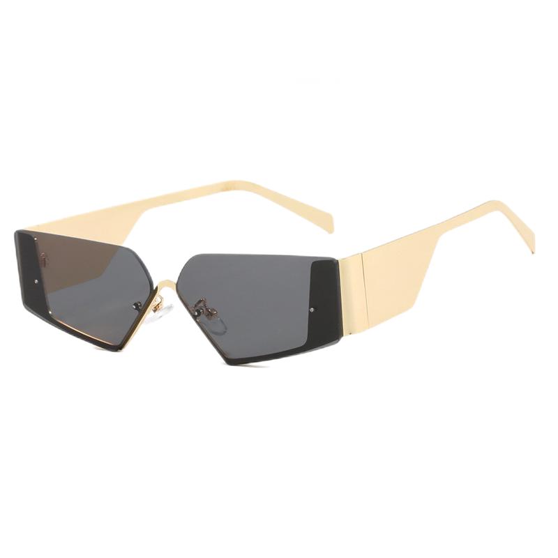 Unisex Casual Beach Summer Holiday Everyday Accessories Trendy Design Sunglasses Fashion Wear Spice Girls Rimless Sunglasses