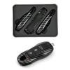 Pour Porsche Boxster Cayman Panamera Cayenne 911 Housse de Clé de Voiture 918 997 991 ABS Fibre de Carbone Étui à Clé Housse de Protection Accessoires
