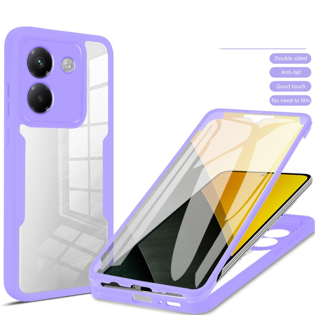 For Xiaomi Poco C65 Case Poco C65 Cover Phone Case Full Body Protection Case Protective 360 Double Sided Cover Funda Coque Capa