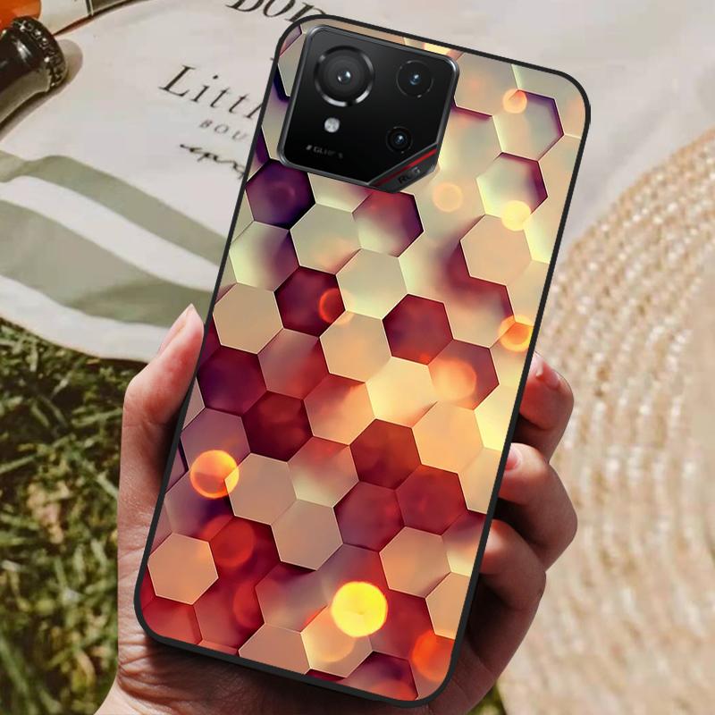 Für Asus ROG Phone 9 Hülle Weiche TPU Silikon Rückseite für Asus ROG Phone 9 5G Handyhüllen ROG9 AI2501 2025 Niedliche Cartoon Capa