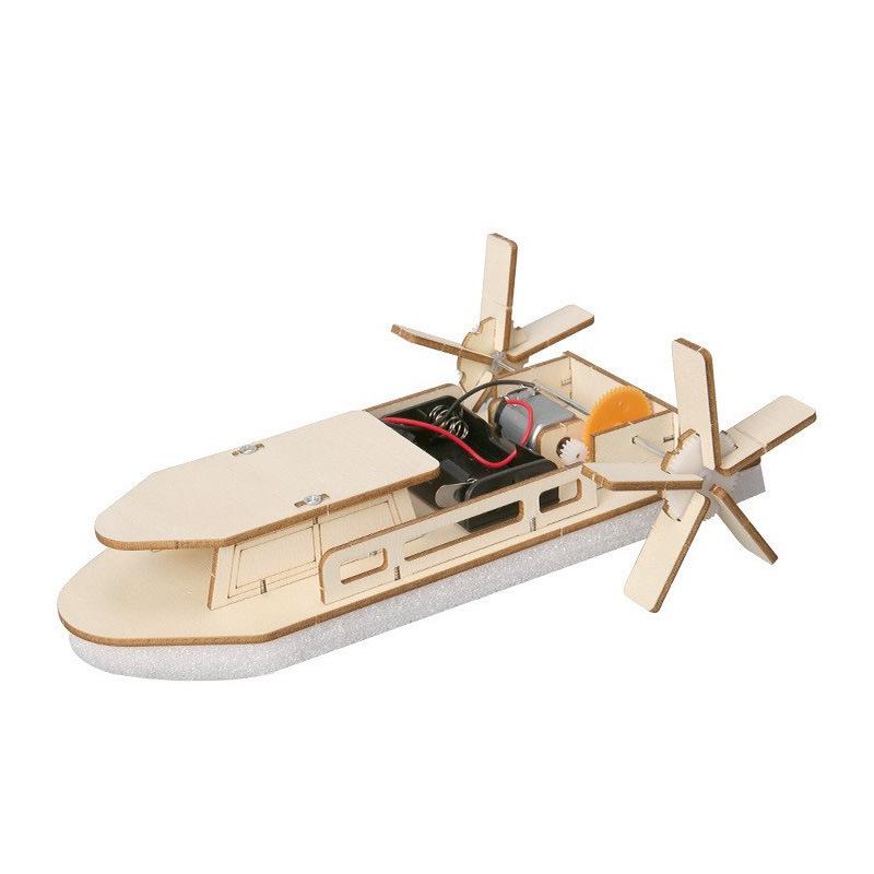 DIY Remote Control Paddle Boat Kit for Elementary Science Experiments