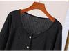 Women's Plus Size Knitted Cardigan - Spring/Autumn Fashion, Loose & Slimming 