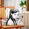 TTomie KKawakami Throw Pillow Case For Decoration 30cm 50cm 55cm Square Home Pillowcase Case