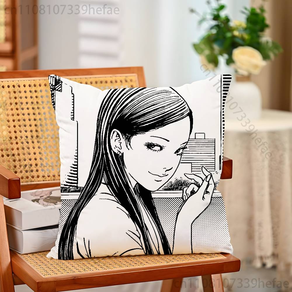 TTomie KKawakami Throw Pillow Case For Decoration 30cm 50cm 55cm Square Home Pillowcase Case