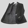 Autumn and Winter New Cotton Casual Blazer Single-breasted Slim Slim Cotton Fabric Coat for Women