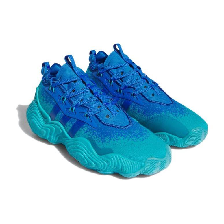 adidas Trae Young 3 Lucid Cyan Unisex Turnschuhe Blaugrün True-Blue IF5603