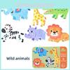 Holz Meeres tier Puzzle Set Für Kleinkinder Pädagogisches Spielzeug Für Kinder Lernen