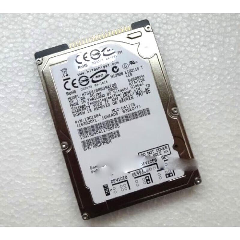 

2,5-дюймовий 80 ГБ PATA (IDE) Жорсткий диск ноутбука