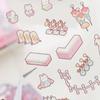 Immersive Mini Landscape Stickers Miniature Scene DIY Sticker Book Cartoon Stickers  Festival Gift