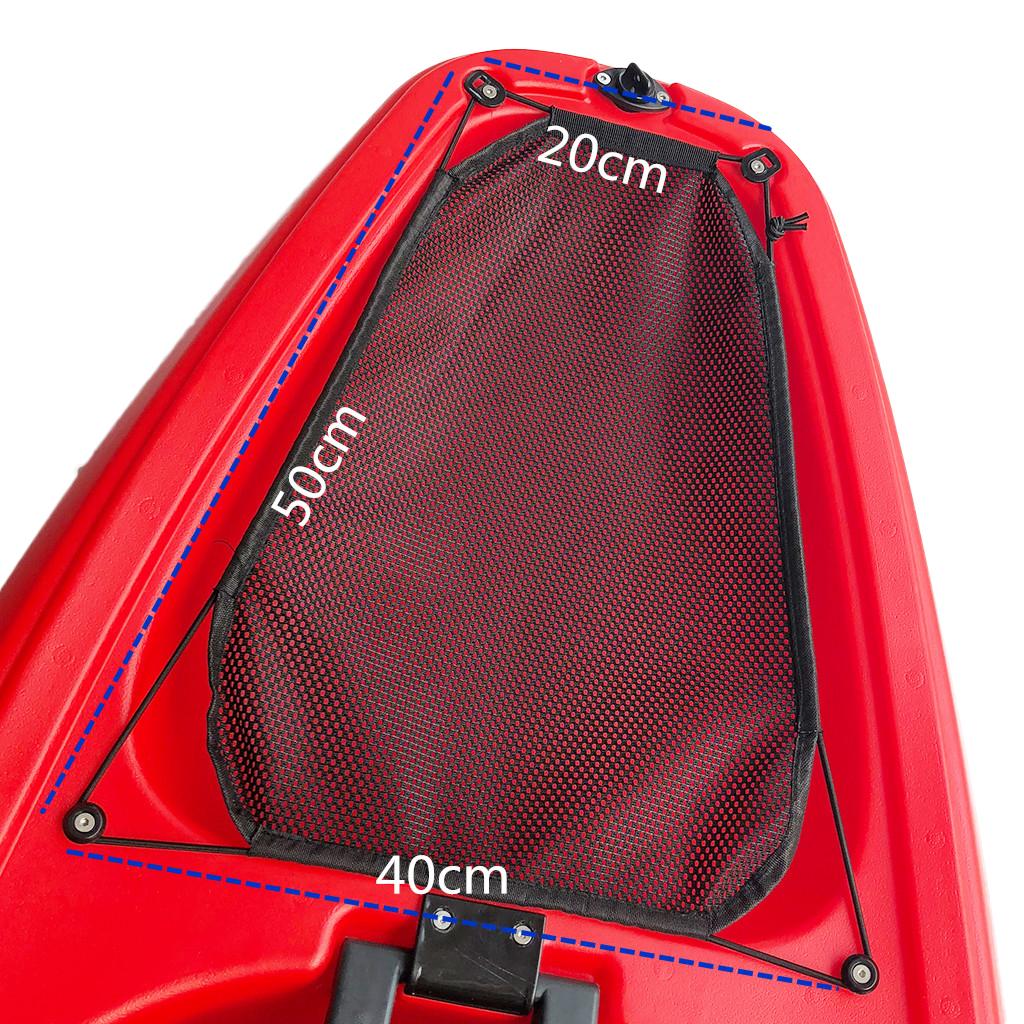 Kayak Cargo Bungee Net Marine Nylon Accessory for Deck Storage SUP Canoe and Boating Gear Organizer