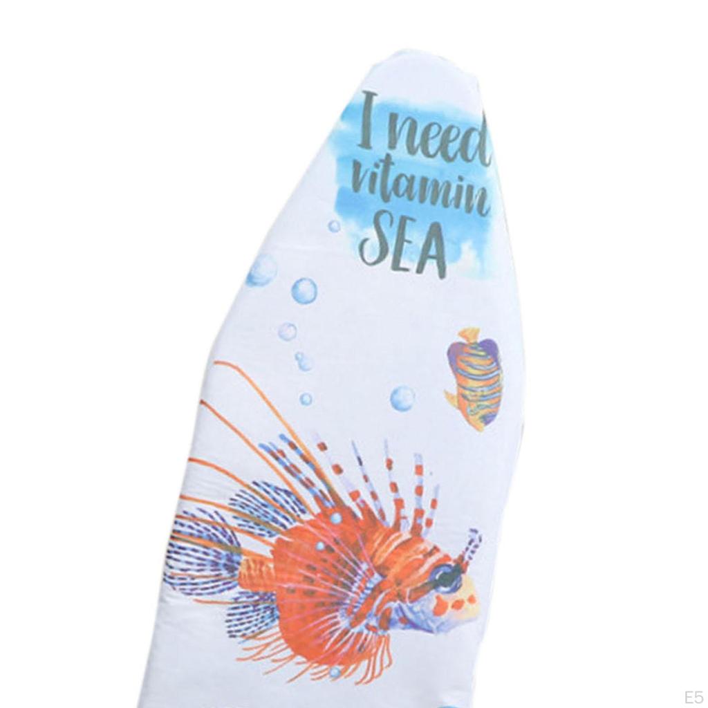 140x50cm Asse da Stiro Resistente Antiscivolo Isolamento Termico Copertura Imbottita Durevole per