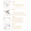1Pair Drawer Front Panel Installation Clamp Woodworking Fixing Clamp Adjustable Tool For Cabinet Face Frame Alignment
