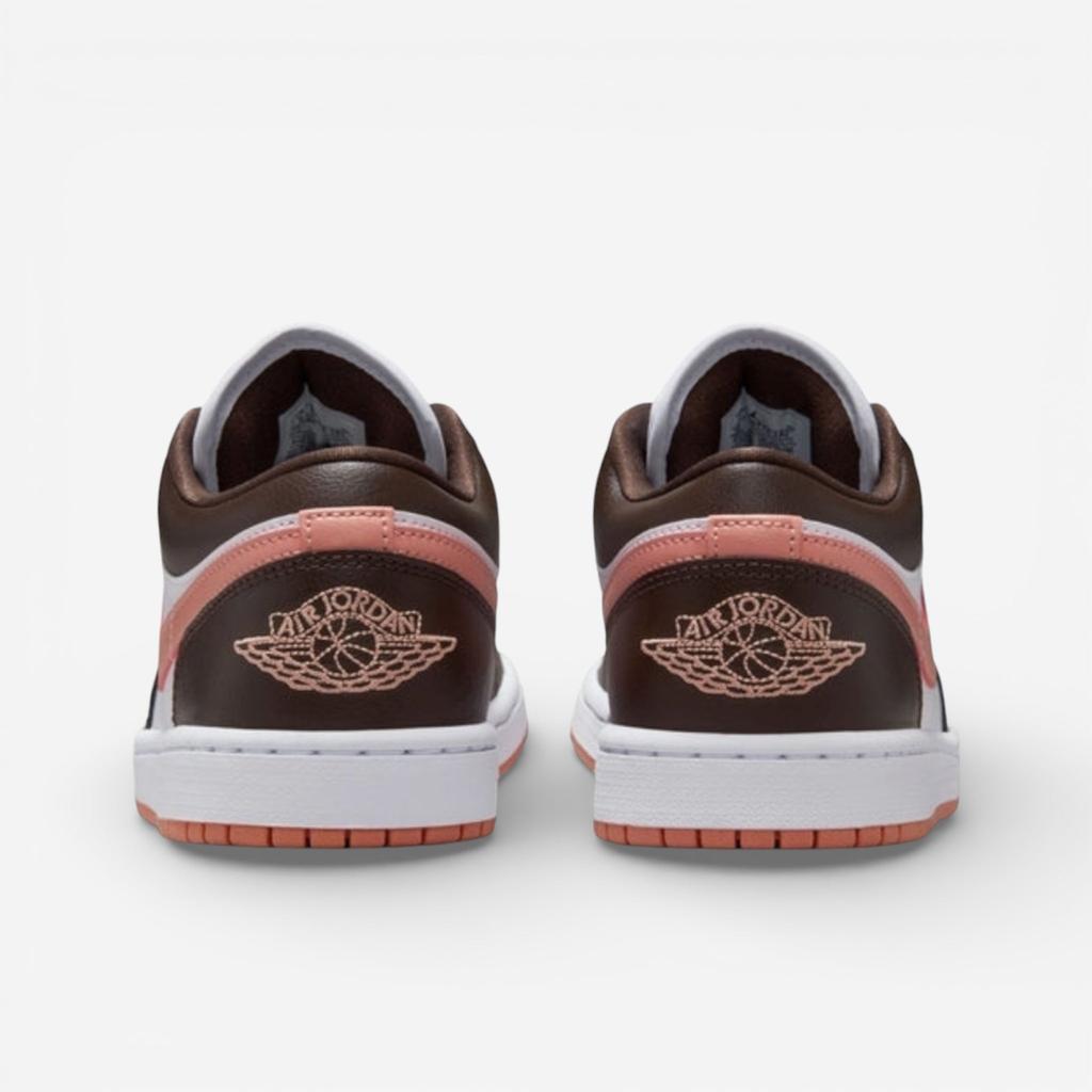 Air Jordan 1 Low Brown/Pink (Women's)