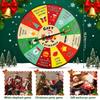 Wood Rotating Wheel for Christmas Gift Exchange with Easy Setups Perfect for Various Party Occasion and Festival Decors
