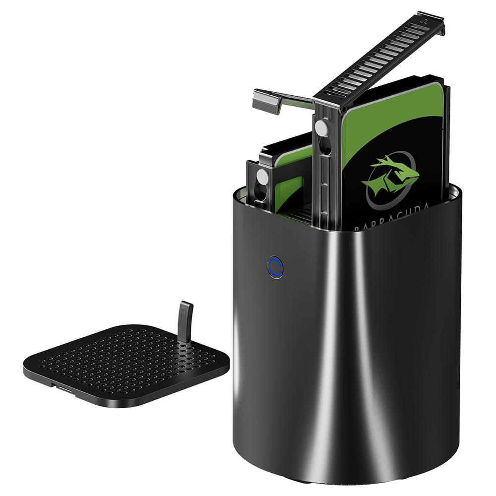 AOOSTAR R7 NAS Mini PC, AMD Ryzen 7 5825U 8 Cores Max 4.5GHz, 32GB DDR4 RAM 1TB SSD, HDMI+DP+Type-C Triple 4K Display,