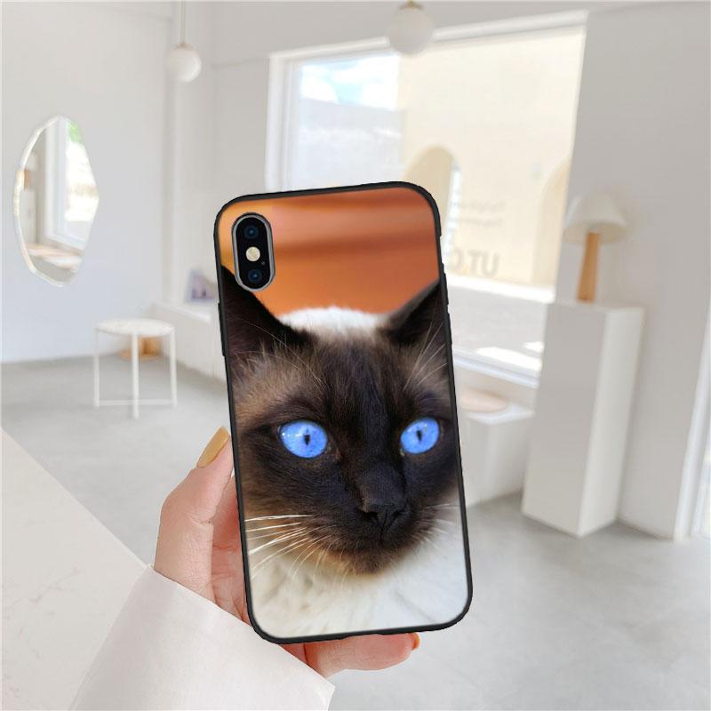 PP22 Cute Siamese Cat Soft Shell Phone Case for Xiaomi Xiaomi Poco M4 M5 M6 M7 X3 X6 X7 F8 Ultra Pro GT NFC